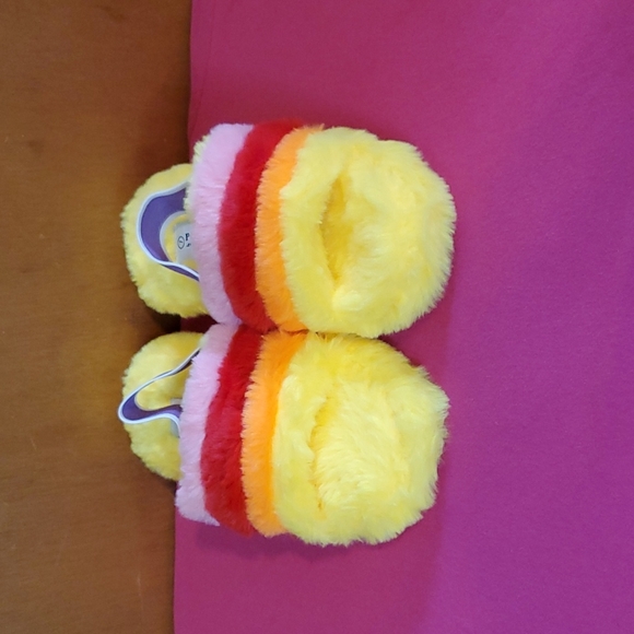 Womens Open-Toe Slingback Slippers - Picture 4 of 11